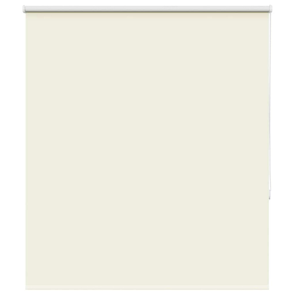 Vidaxl Roller Blind Blackout Off White 130X150cm Fabric Width 126.6Cm Polyester