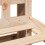 VidaXL vidaXL Bookcase Bed without Mattress Bed 90x190 cm Single Solid Wood Pine 9
