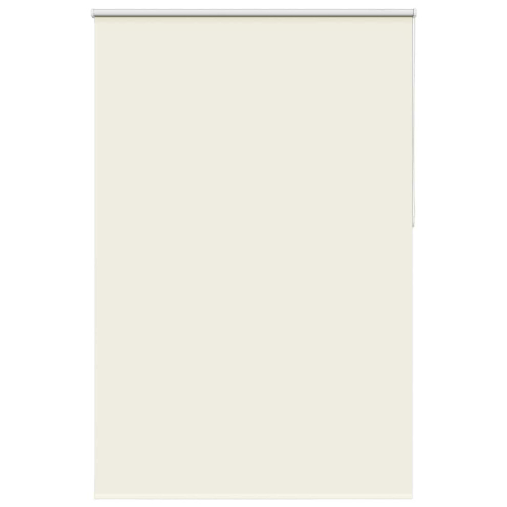 Vidaxl Roller Blind Blackout Off White 160X230cm Fabric Width 156.6Cm Polyester