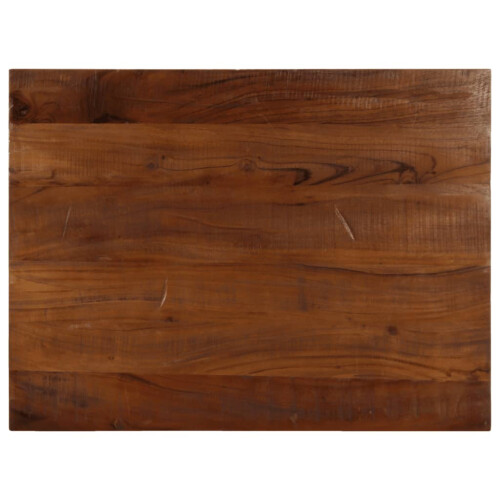 VidaXL (natural, 80 x 70 cm/ 25 mm) vidaXL Table Top Replacement Board Dining Table Top Rectangular Solid Wood