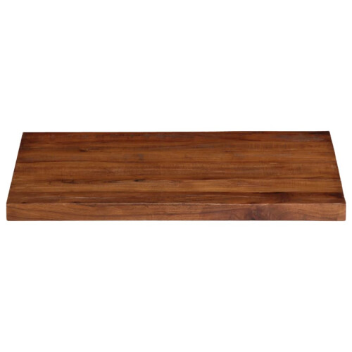 VidaXL (natural, 80 x 70 cm/ 25 mm) vidaXL Table Top Replacement Board Dining Table Top Rectangular Solid Wood 2