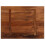VidaXL (natural, 80 x 70 cm/ 25 mm) vidaXL Table Top Replacement Board Dining Table Top Rectangular Solid Wood 5