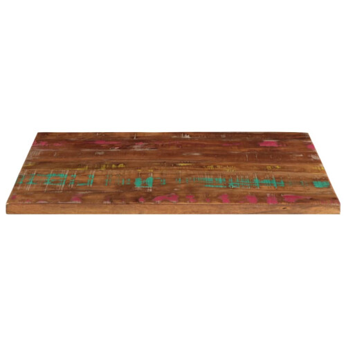VidaXL (multicolour, 90 x 70 cm/ 15 mm) vidaXL Table Top Replacement Board Dining Table Top Rectangular Solid Wood 2