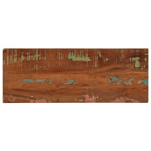 (multicolour, 70 x 20 cm/ 38 mm) vidaXL Table Top Replacement Board Dining Table Top Rectangular Solid Wood