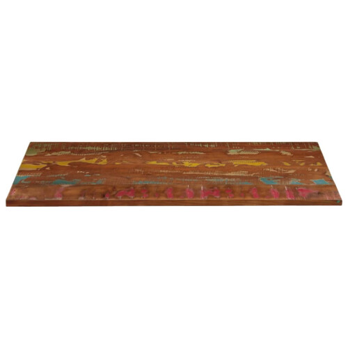 VidaXL (multicolour, 140 x 50 cm/ 25 mm) vidaXL Table Top Replacement Board Dining Table Top Rectangular Solid Wood 2