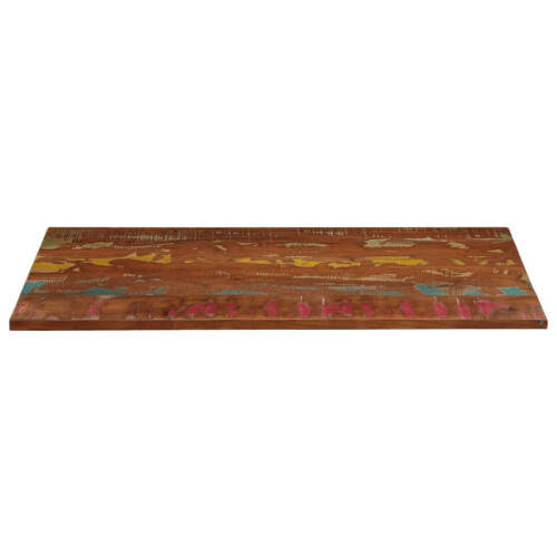 VidaXL (multicolour, 140 x 60 cm/ 15 mm) vidaXL Table Top Replacement Board Dining Table Top Rectangular Solid Wood 2