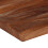 VidaXL (natural, 100 x 80 cm/ 25 mm) vidaXL Table Top Replacement Board Dining Table Top Rectangular Solid Wood 6