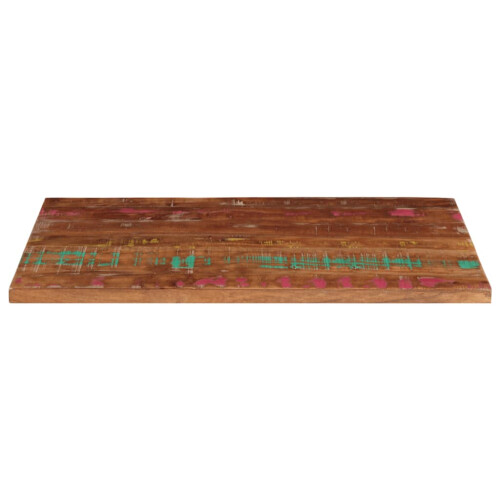 VidaXL (multicolour, 120 x 60 cm/ 15 mm) vidaXL Table Top Replacement Board Dining Table Top Rectangular Solid Wood 2