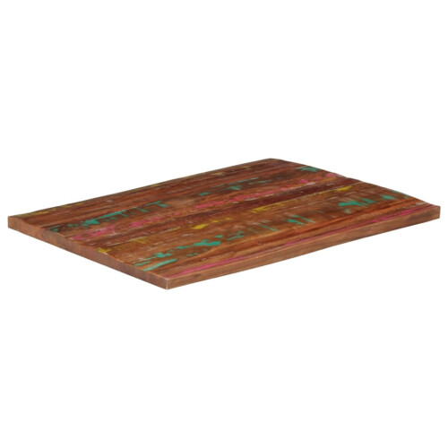 VidaXL (multicolour, 90 x 80 cm/ 25 mm) vidaXL Table Top Replacement Board Dining Table Top Rectangular Solid Wood 1