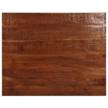 (natural, 100 x 80 cm/ 25 mm) vidaXL Table Top Replacement Board Dining Table Top Rectangular Solid Wood