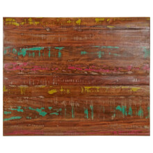 (multicolour, 90 x 80 cm/ 25 mm) vidaXL Table Top Replacement Board Dining Table Top Rectangular Solid Wood