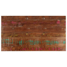 (multicolour, 100 x 60 cm/ 15 mm) vidaXL Table Top Replacement Board Dining Table Top Rectangular Solid Wood