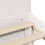 VidaXL vidaXL Bookcase Bed without Mattress Bed Base White 140x190cm Solid Wood Pine 9