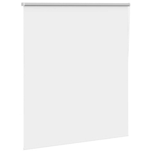 VidaXL vidaXL Roller Blind Blackout White 125x150 cm Fabric Width 121.6 cm Polyester 2