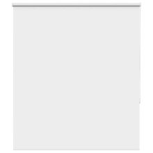 vidaXL Roller Blind Blackout White 125x150 cm Fabric Width 121.6 cm Polyester