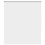 VidaXL vidaXL Roller Blind Blackout White 125x150 cm Fabric Width 121.6 cm Polyester 1