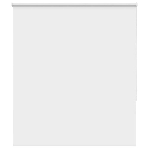 VidaXL vidaXL Roller Blind Blackout White 125x150 cm Fabric Width 121.6 cm Polyester