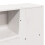 VidaXL vidaXL Bookcase Bed without Mattress Bed Base White 140x200cm Solid Wood Pine 9