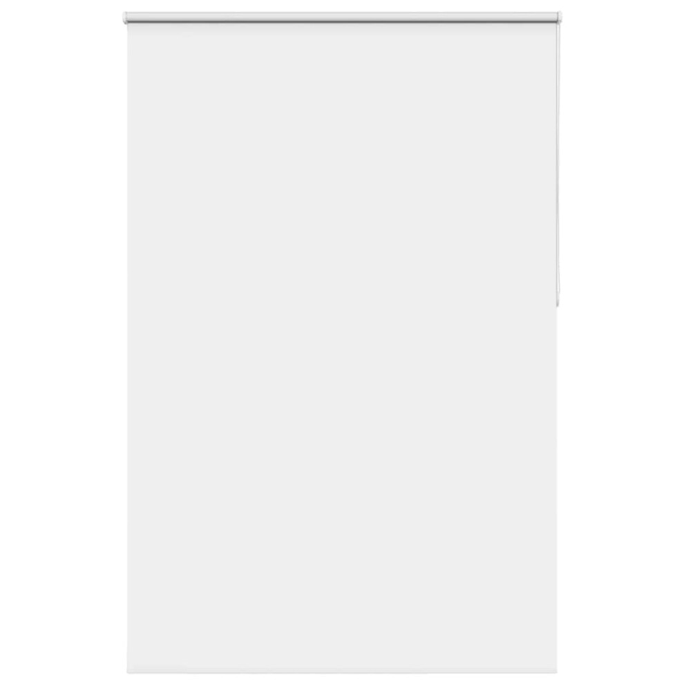 Vidaxl Roller Blind Blackout White 150X210 Cm Fabric Width 146.6 Cm Polyester