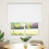 VidaXL vidaXL Roller Blind Blackout White 130x175 cm Fabric Width 126.6 cm Polyester 2