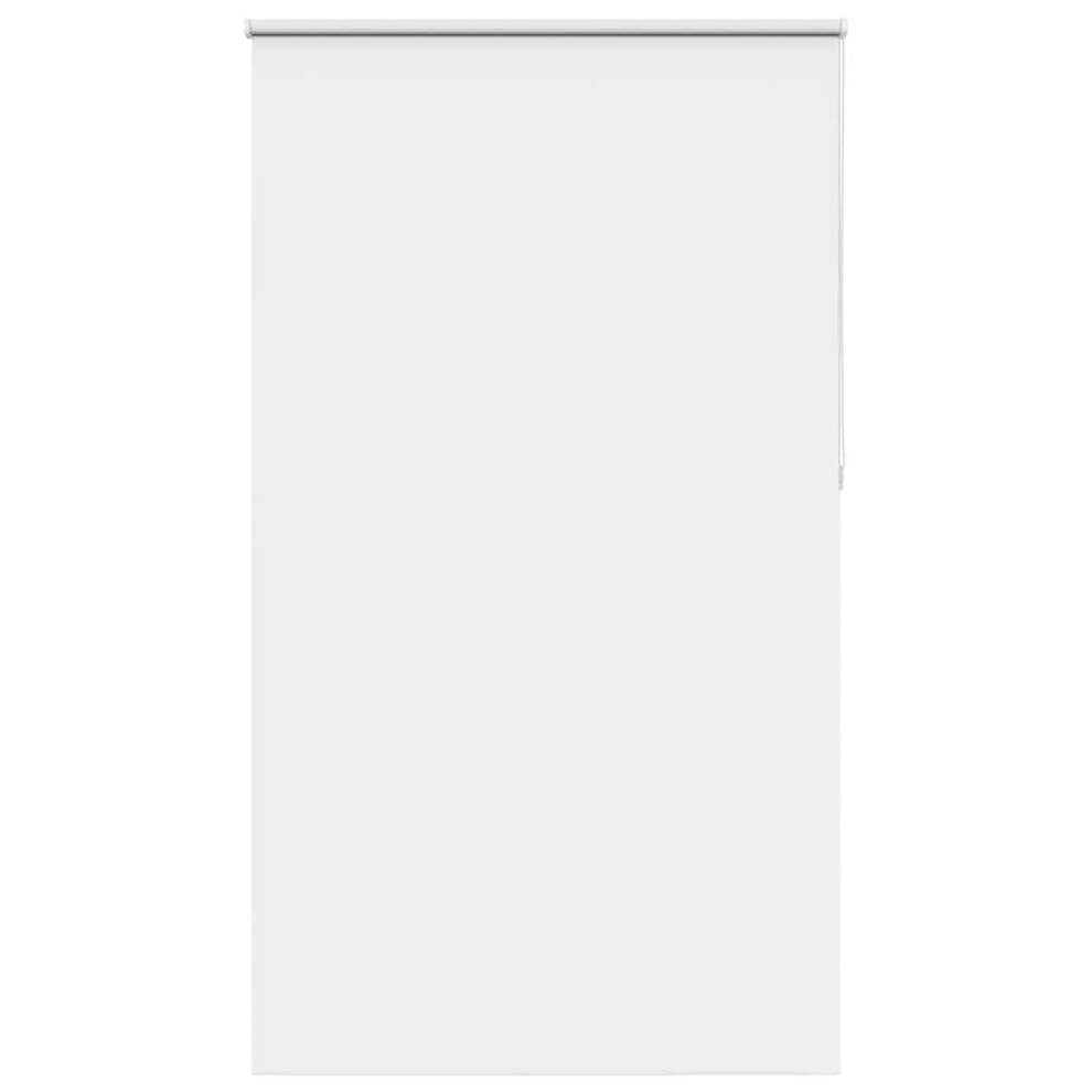 Vidaxl Roller Blind Blackout White 140X230 Cm Fabric Width 136.6 Cm Polyester