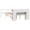 VidaXL vidaXL Bookcase Bed without Mattress Bed White 140x190 cm Solid Wood Pine 6