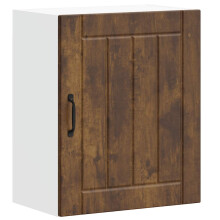(smoked oak, 50 x 31 x 60 cm) vidaXL Oven Cabinets Kitchen Cabinet Oven Unit 2 pcs Kalmar Engineered Wood