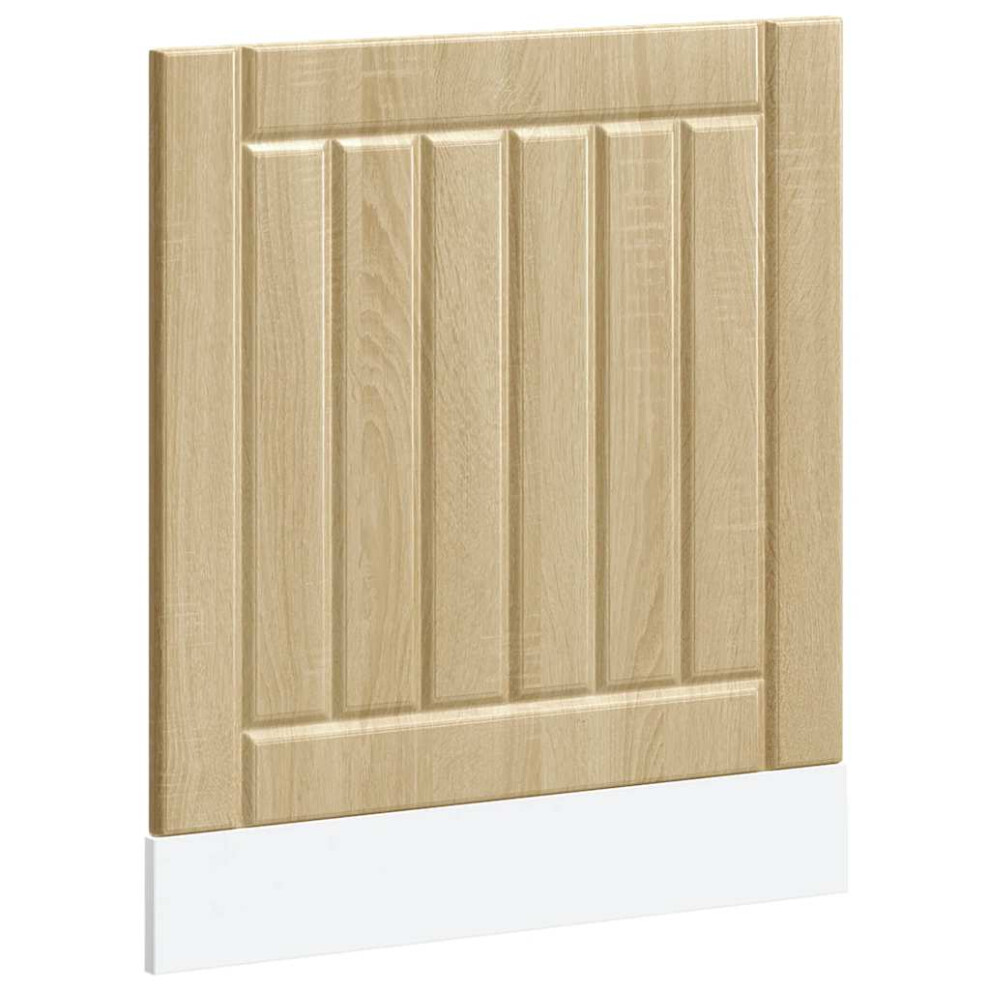 (Sonoma Oak, 60 X 1.5 X 67 Cm) Vidaxl Oven Cabinets Kitchen Cabinet Oven Unit 2 Pcs Kalmar Engineered Wood 8721158422460