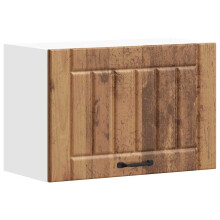 (old wood, 60 x 31 x 40 cm) vidaXL Oven Cabinets Kitchen Cabinet Oven Unit 2 pcs Kalmar Engineered Wood