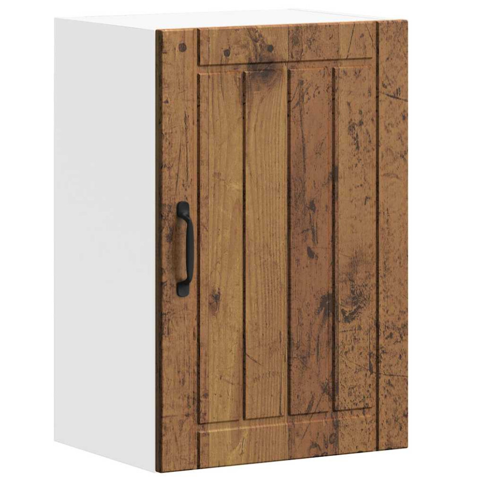 (Old Wood, 40 X 31 X 60 Cm) Vidaxl Oven Cabinets Kitchen Cabinet Oven Unit 2 Pcs Kalmar Engineered Wood 8721158421418