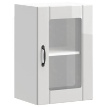 (high gloss white, 40 x 31 x 60 cm) vidaXL Oven Cabinets Kitchen Cabinet Oven Unit 2 pcs Kalmar Engineered Wood