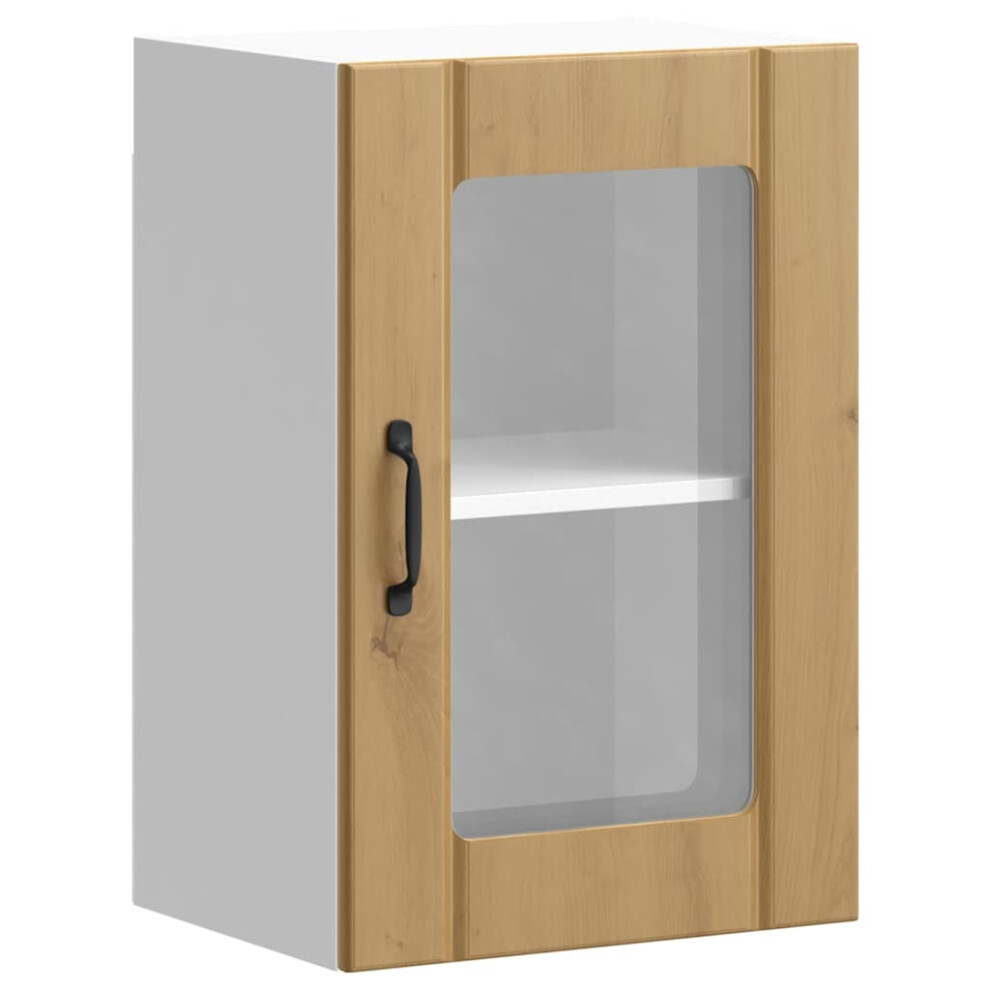 Vidaxl (Artisan Oak, 40 X 31 X 60 Cm) Oven Cabinets Kitchen Cabinet Oven Unit 2 Pcs Kalmar Engineered Wood