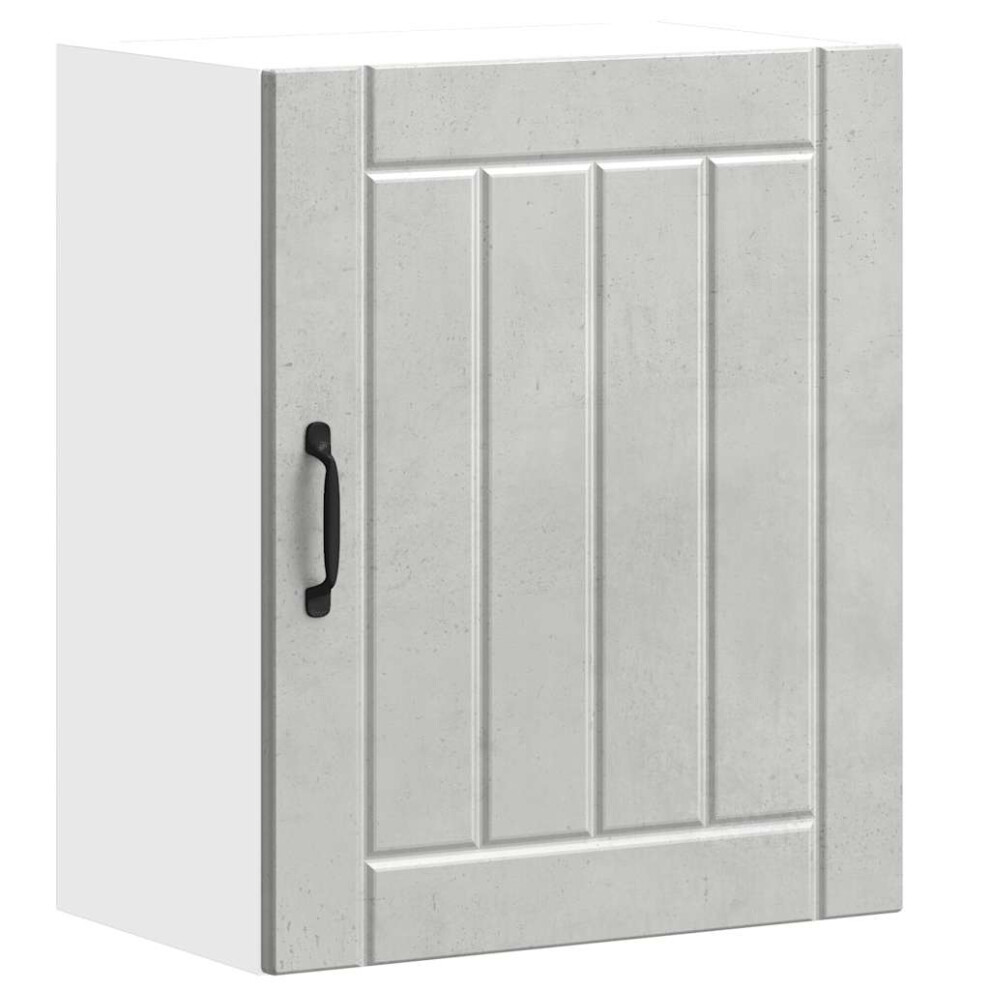 (Concrete Grey, 50 X 31 X 60 Cm) Vidaxl Oven Cabinets Kitchen Cabinet Oven Unit 2 Pcs Kalmar Engineered Wood 8721158421517