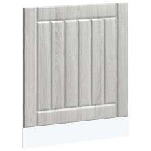(grey sonoma, 60 x 1.5 x 67 cm) vidaXL Oven Cabinets Kitchen Cabinet Oven Unit 2 pcs Kalmar Engineered Wood