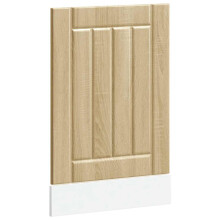 (sonoma oak, 45 x 1.5 x 67 cm) vidaXL Oven Cabinets Kitchen Cabinet Oven Unit 2 pcs Kalmar Engineered Wood