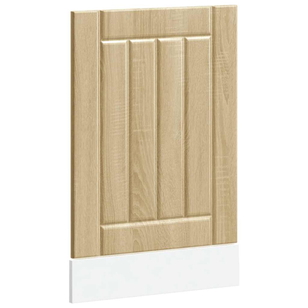 Vidaxl (Sonoma Oak, 45 X 1.5 X 67 Cm) Oven Cabinets Kitchen Cabinet Oven Unit 2 Pcs Kalmar Engineered Wood