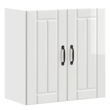 (high gloss white, 60 x 31 x 60 cm) vidaXL Oven Cabinets Kitchen Cabinet Oven Unit 2 pcs Kalmar Engineered Wood