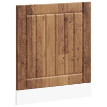 (old wood, 60 x 1.5 x 67 cm) vidaXL Oven Cabinets Kitchen Cabinet Oven Unit 2 pcs Kalmar Engineered Wood