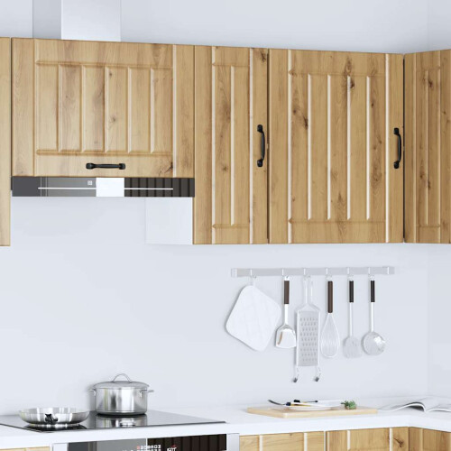 VidaXL vidaXL Küchen-Hängeschrank Lucca Artisan-Eiche Holzwerkstoff 2