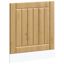(artisan oak, 60 x 1.5 x 67 cm) vidaXL Oven Cabinets Kitchen Cabinet Oven Unit 2 pcs Kalmar Engineered Wood
