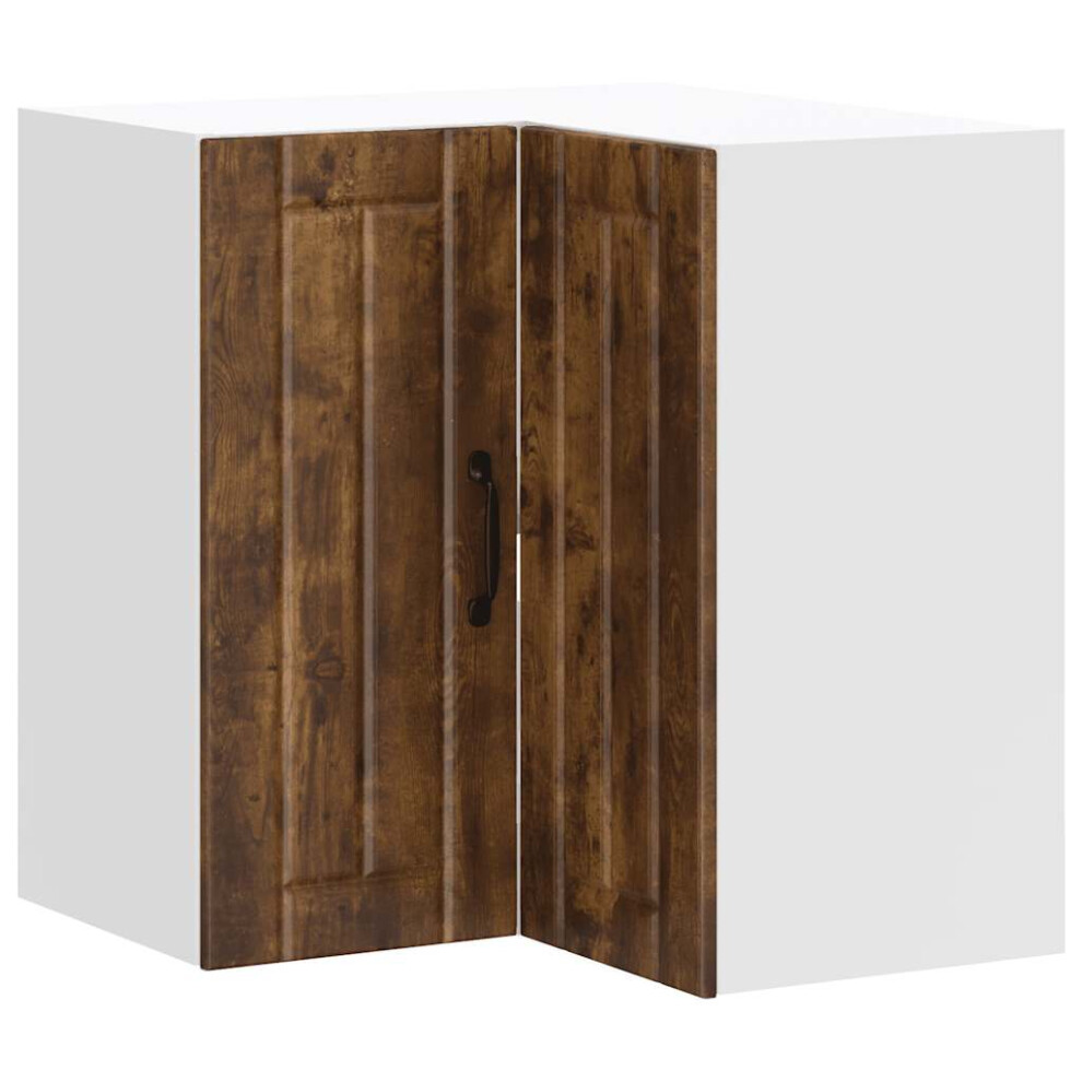 (Smoked Oak, 57 X 57 X 60 Cm) Vidaxl Oven Cabinets Kitchen Cabinet Oven Unit 2 Pcs Kalmar Engineered Wood 8721158422088