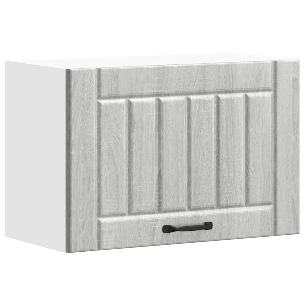 Vidaxl (Grey Sonoma, 60 X 31 X 40 Cm) Oven Cabinets Kitchen Cabinet Oven Unit 2 Pcs Kalmar Engineered Wood
