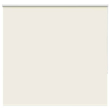 vidaXL Roller Blind Blackout Off White 160x150cm Fabric Width 156.6cm Polyester