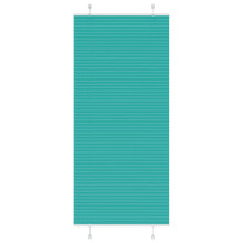 vidaXL Plissee Petrolgrün 95x200 cm Stoffbreite 94,4 cm Polyester