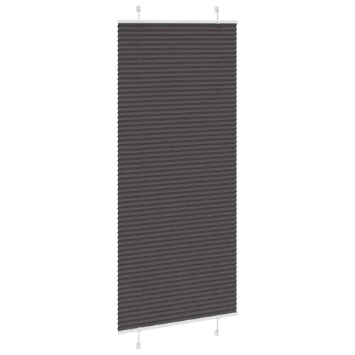 VidaXL vidaXL Plissee Schwarz 90x200 cm Stoffbreite 89,4 cm Polyester 2
