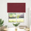 VidaXL vidaXL Plissee Bordeauxrot 105x100 cm Stoffbreite 104,4 cm Polyester 2