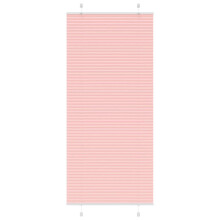 vidaXL Plissee Rosa 95x200 cm Stoffbreite 94,4 cm Polyester
