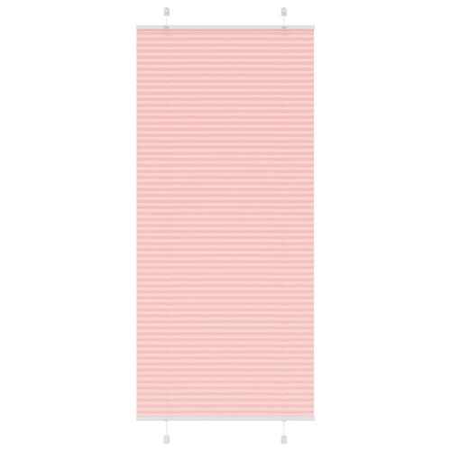 VidaXL vidaXL Plissee Rosa 95x200 cm Stoffbreite 94,4 cm Polyester