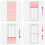 VidaXL vidaXL Plissee Rosa 95x200 cm Stoffbreite 94,4 cm Polyester 7