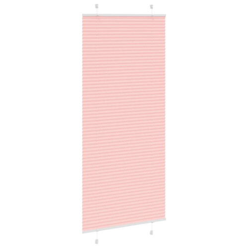 VidaXL vidaXL Plissee Rosa 95x200 cm Stoffbreite 94,4 cm Polyester 2